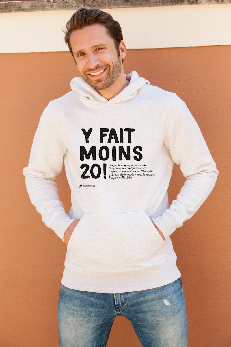 h2 papy au taquet Sweat à capuche Homme Collection Crochets
