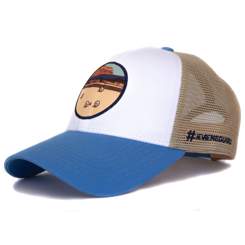 Casquette Baseball Obut Pétanque - Style Trucker Démontable - Coton, Réglable - Pour Sport Et Loisirs