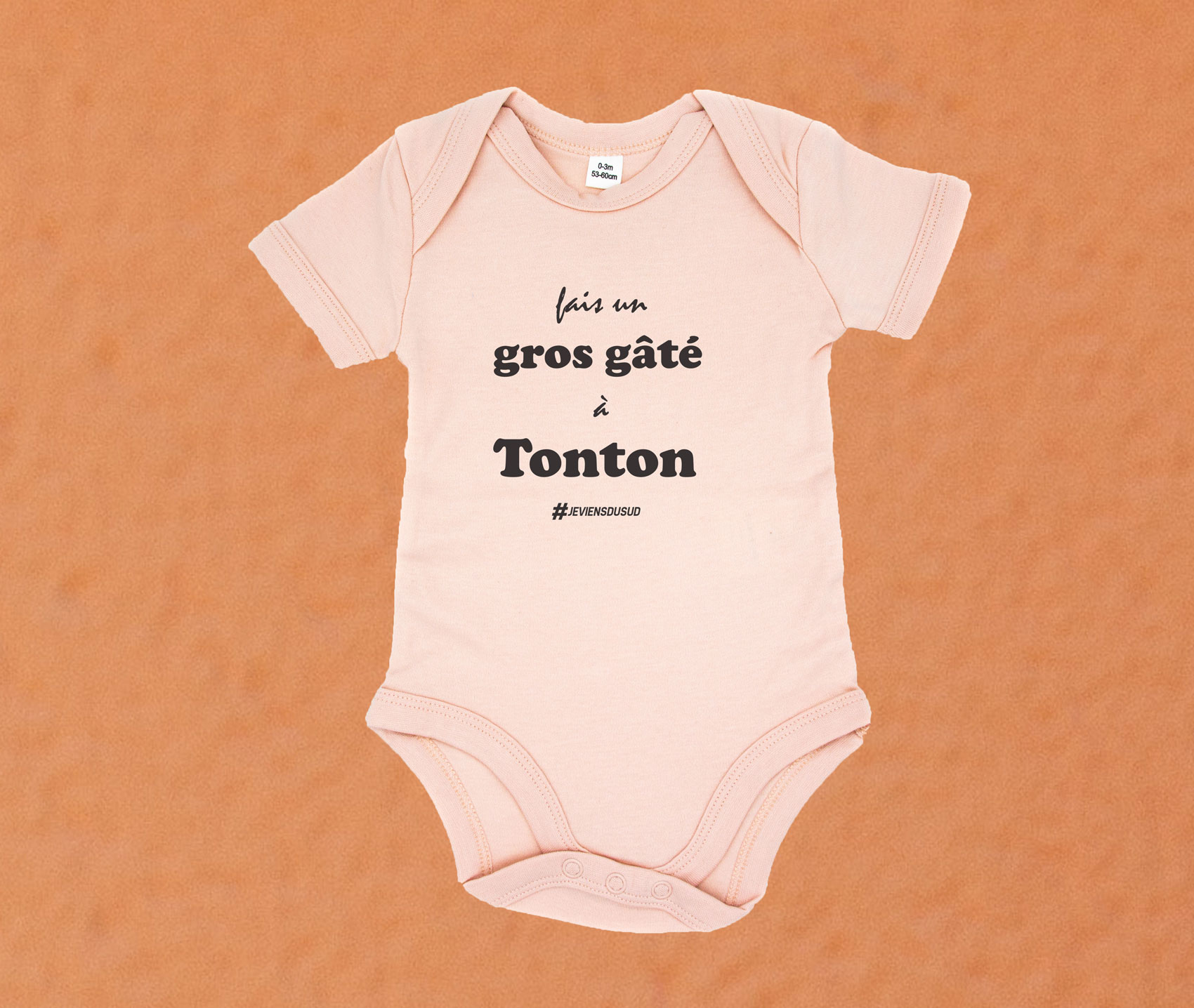 Body Bébé Comedy Shirts - Blason Turquie - 100% Coton - Taille Unique